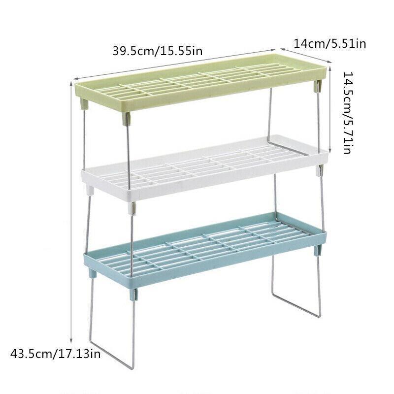 1pc Multifunctional Storage Racks Household Sundries Makeup Organizer Space Saving Kitchen Seasoning Bottle Storage Shelf