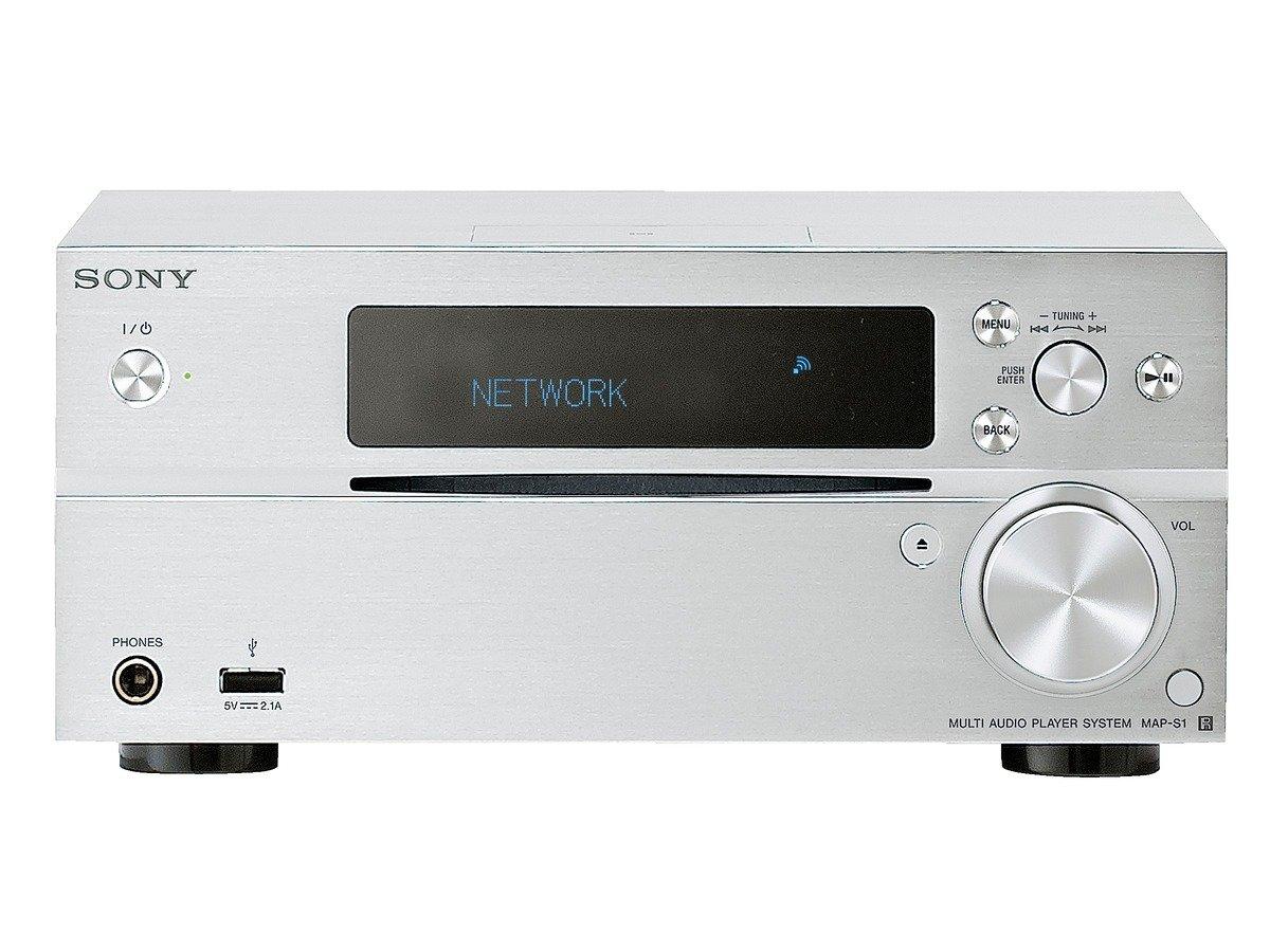 

Sony Multi Audio CD Player Resolution Compatible Silver S MAP-S1 Bluetooth/Wi-Fi/AirPlay/FM/AM/Wide FM/High MAP-S1 срібний