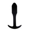 New Five-Inch Chain Black Silicone Back Court Anal Plug Back Court Pull Beads Sex Toys Anal Plug Adult Products
