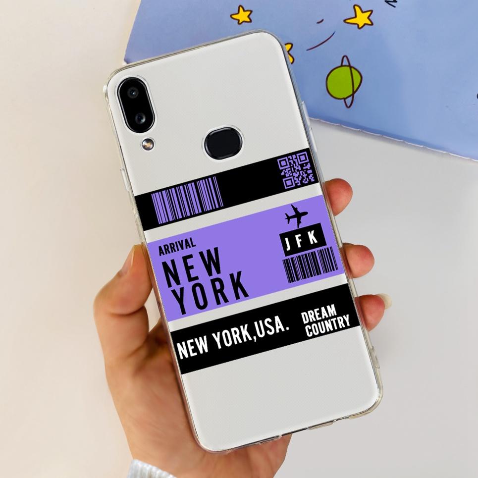 For Samsung Galaxy A10s SM-A107F Case Cute Dinosaur Astronaut Clear Silicon Soft Cover For Samsung A10s A 10 S A10 Phone Case