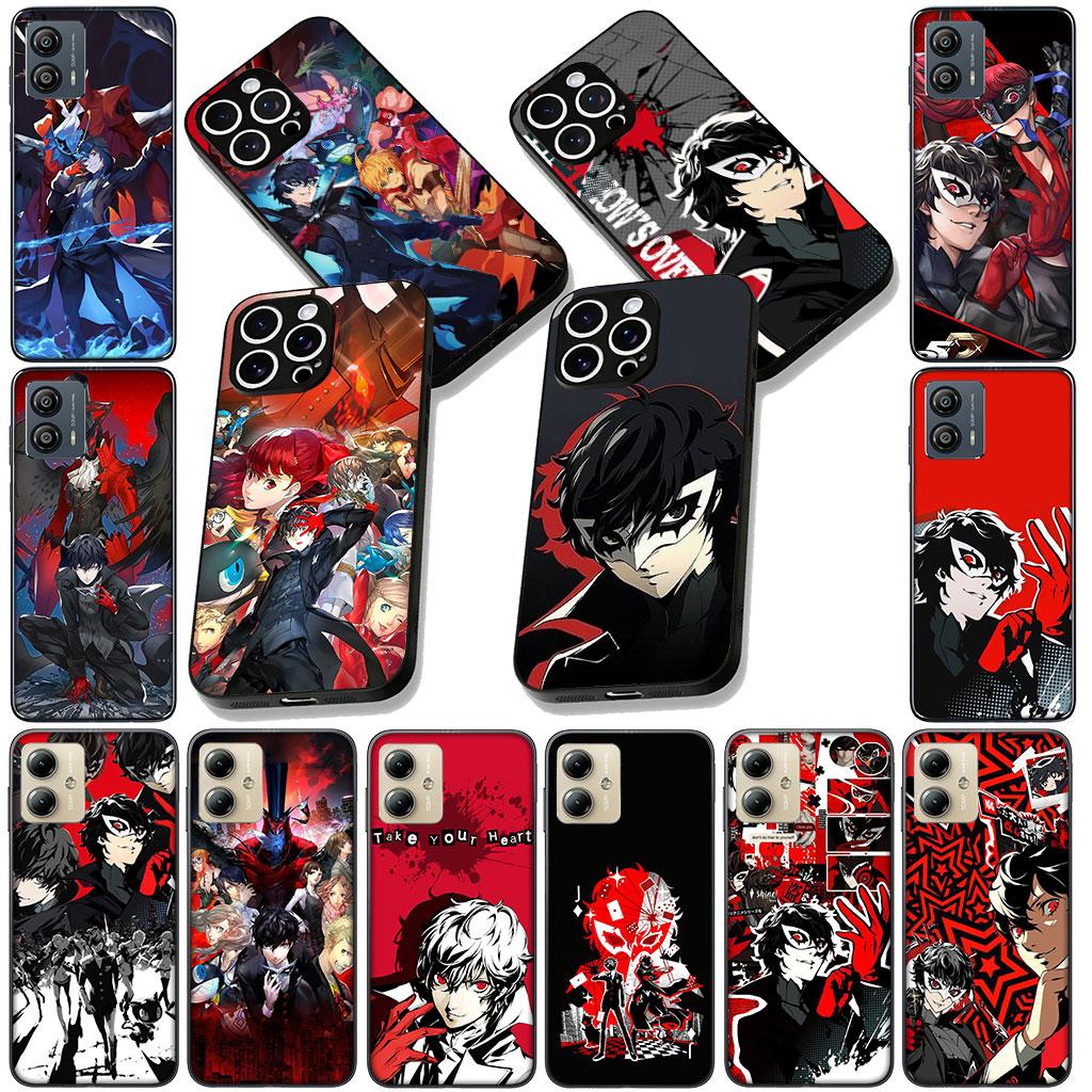 Soft Phone Cover for Xiaomi Redmi Note 13 14 ProPlus A4 A3 Pro Plus 13C Pro+ Note13 Note14 Case Game P-Personas Poster P5s 5