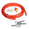 1PC 6MM ATV Mini Motokros Motokros Dirt Pit Spínač palivové nádrže Petcock Ventil Plyn Benzínový filtr Hadice trubice řadové svorky 70-160 ccm
