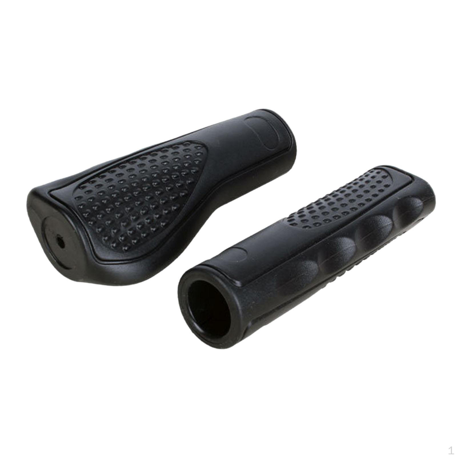 

2 Pieces Wheelchair Hand Grips Replace Replacement Parts for Transport Chair Style D