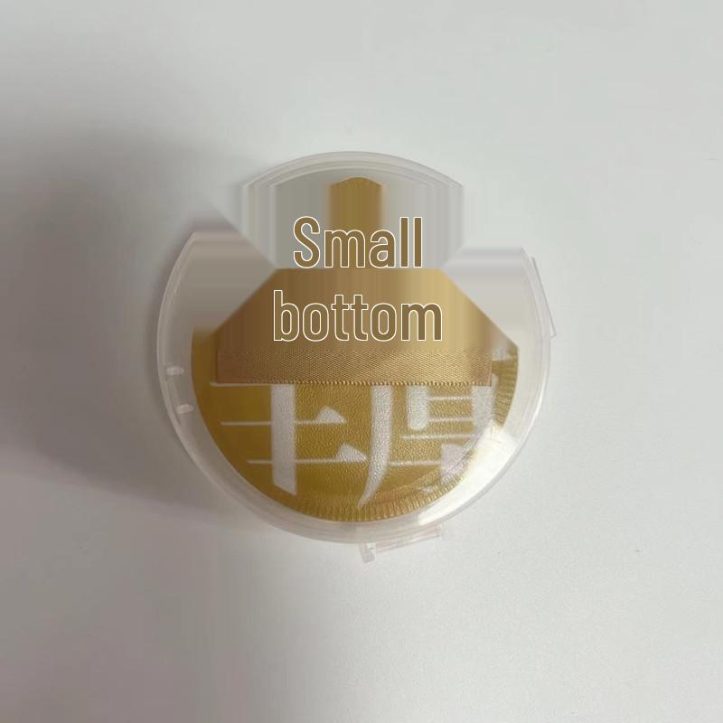 Thick Cotton Candy Air Cushion Powder Puff: Dual-Use Foundation, Concealer, and Makeup Powder for Smooth Application.