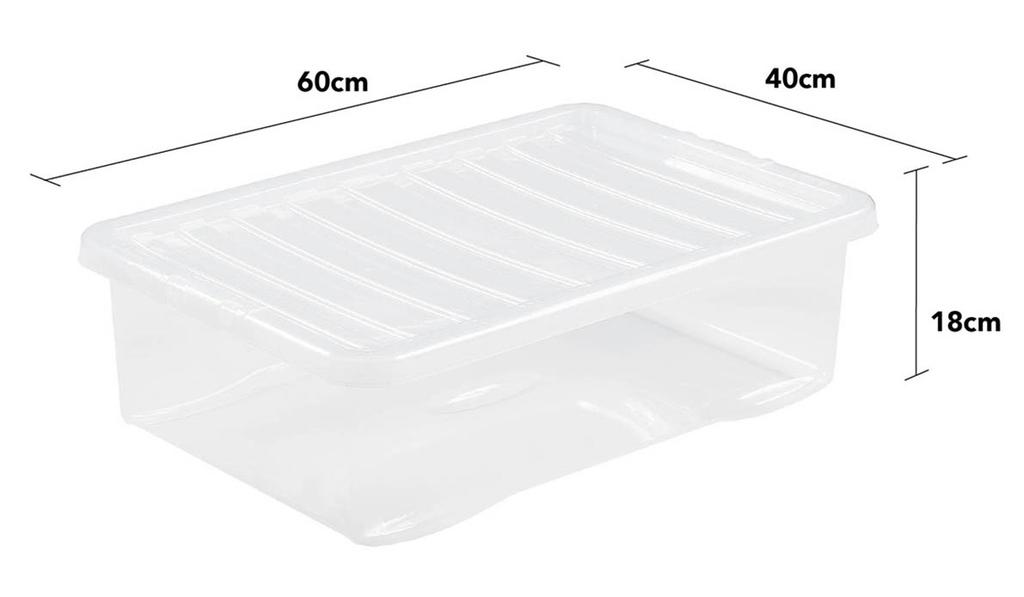 Wham Crystal Storage Container 32L - Capacity Gd 8600