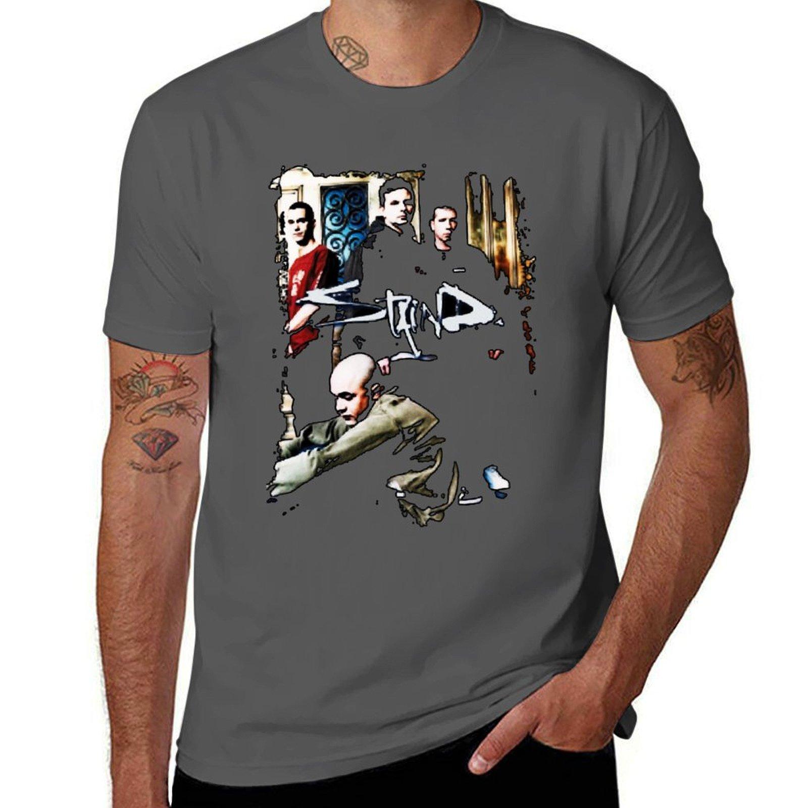 

Staind Announce metal For Fans T-Shirt t shirts cotton 100% funny t shirts cotton man t shirt luxury T-Shirt 4XL
