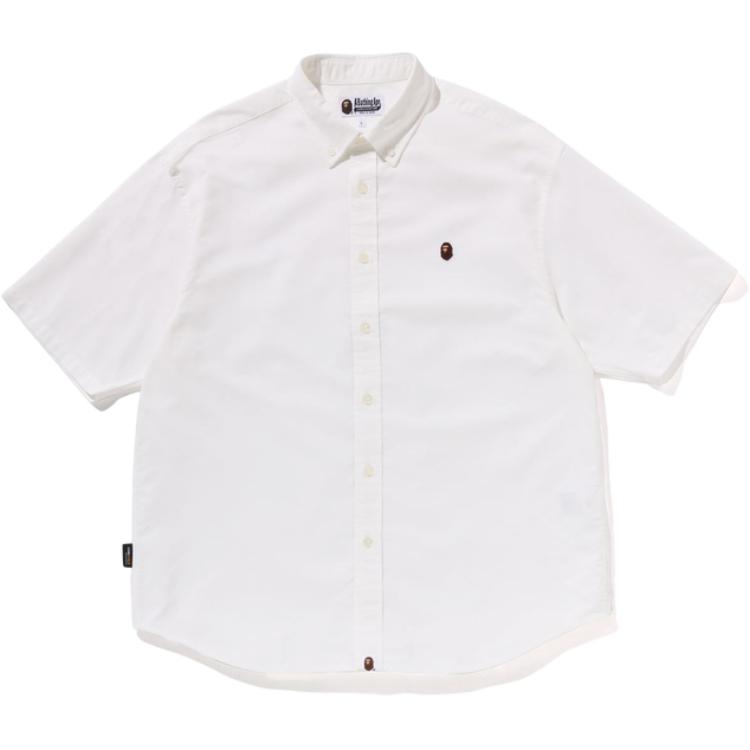 Bape One Point Oxford S/S Shirt 0ZXSRM301321O