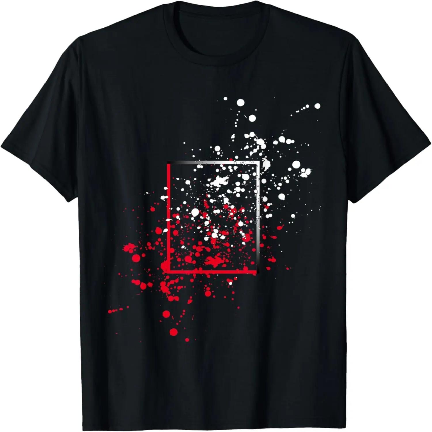 Break the Border Paint Splashed Border Decal T-Shirt S