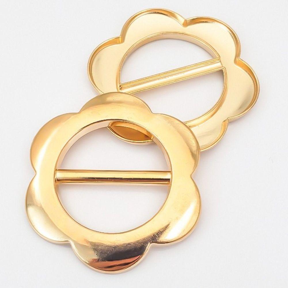 Butterfly Waist Adjustment Fixed Snap Round Heart Clothing Corner Knotted Buckles Elegant   Girls