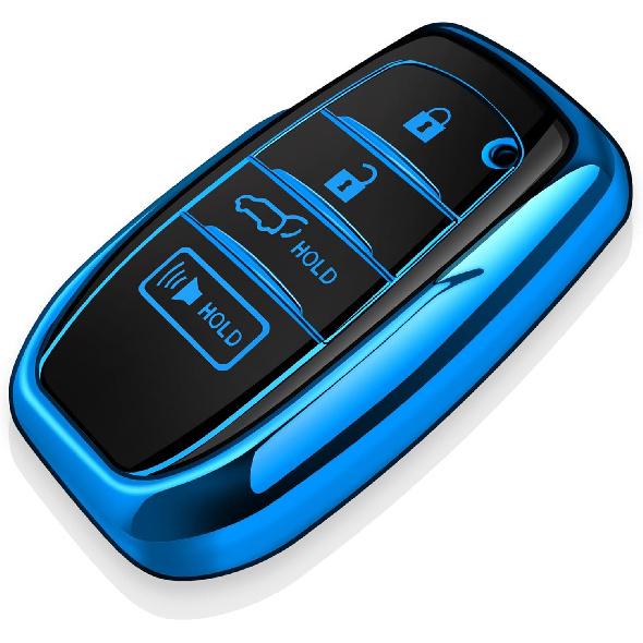 Tukellen for Toyota Key Fob Cover Soft TPU Full Protection Key Case fit for 2025-2026 Camry 4Runner -2026 Venza, Land Cruiser, Grand Highlander,