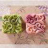 Square Vine Pattern Mooncake Press Mold Cookie Stamps Chinese MidAutumn Moon Cake Makers Decoration Tool for DIY Cookie