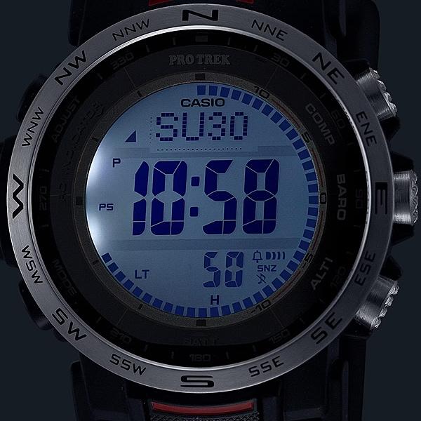 Casio Men's PRO TREK PRW-35-1AJF [PRO TREK Climber Line] Round Watch Black Digital