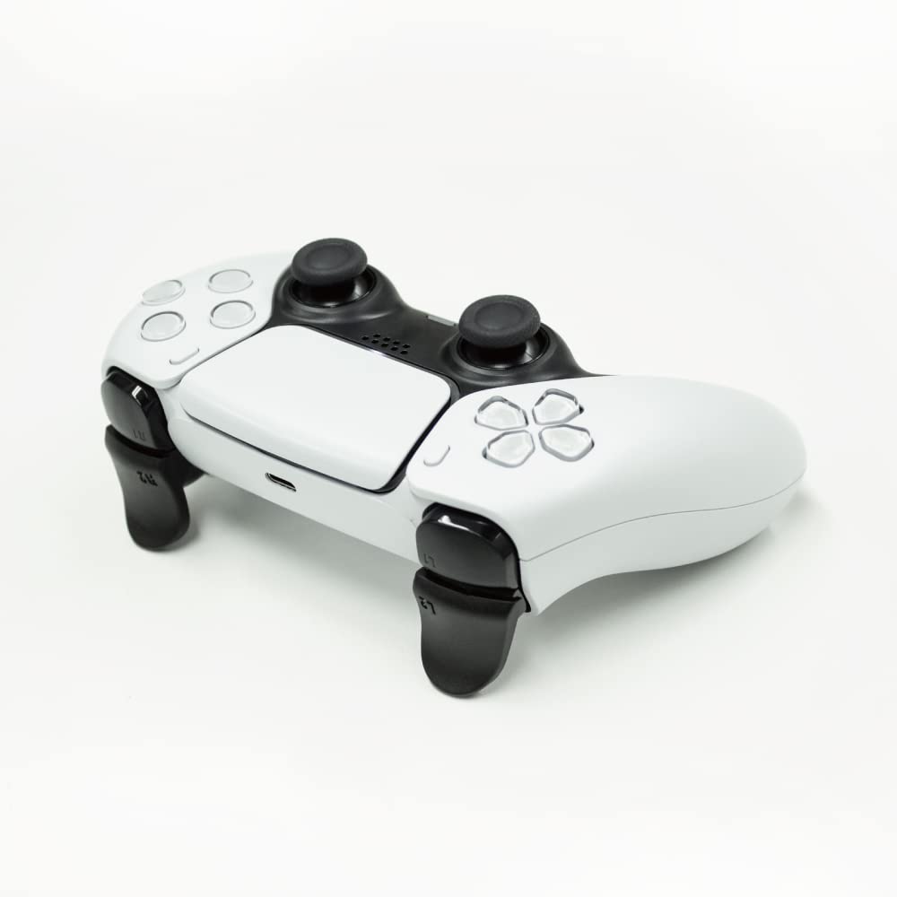 Answer FPS Trigger Attachment for PS5 Controller Portal to Press Operation Tools (Black) [PS Compatible/Easy L2/R2 Buttons/Trigger Assist/No Required]