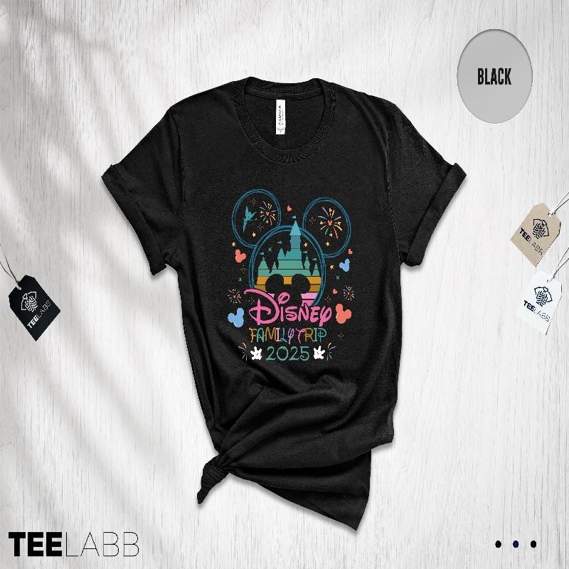 202526 Letní Móda Mickey Tričko Y2k Minnie Mouse Klobouk Tištěný 100% Bavlna Tištěné Tričko Dámské Volné Disney Tričko
