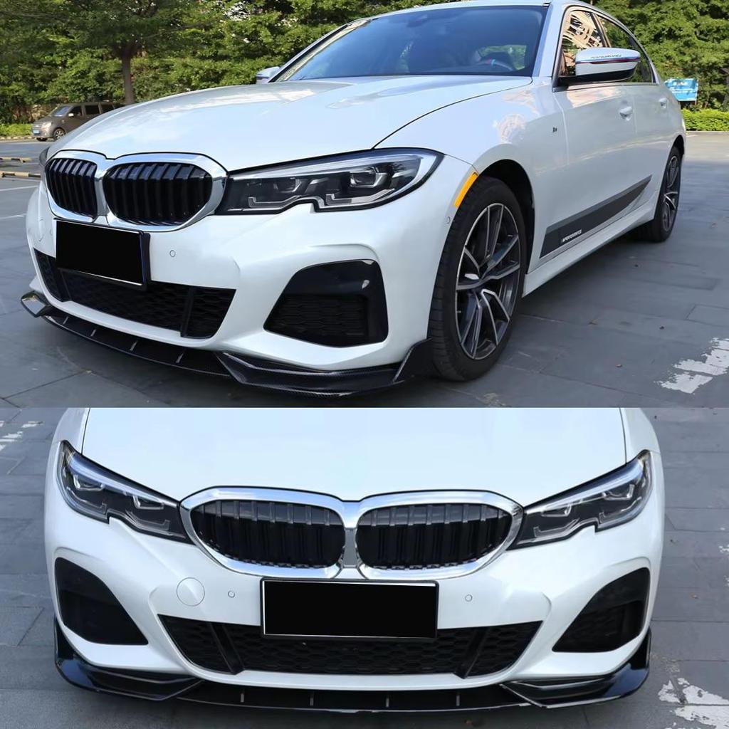 BMW 3 Series G20/G28 2020-2022 Sport Front Lip Splitter Spoiler Kit.