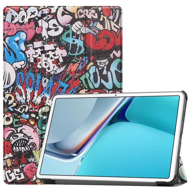 Fall für Huawei Matepad 11 Fall 2021 DBY-W09 DBY-L09 Mate Pad 10,95''Tablet Fällen Ultra Slim Leder Magnetische Stand Abdeckung funda