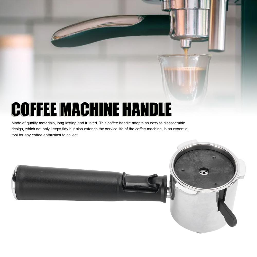 51mm Compatible Coffee Portafilter Handle Ergonomic Grip Coffee Filter Handle  Caplet Machines