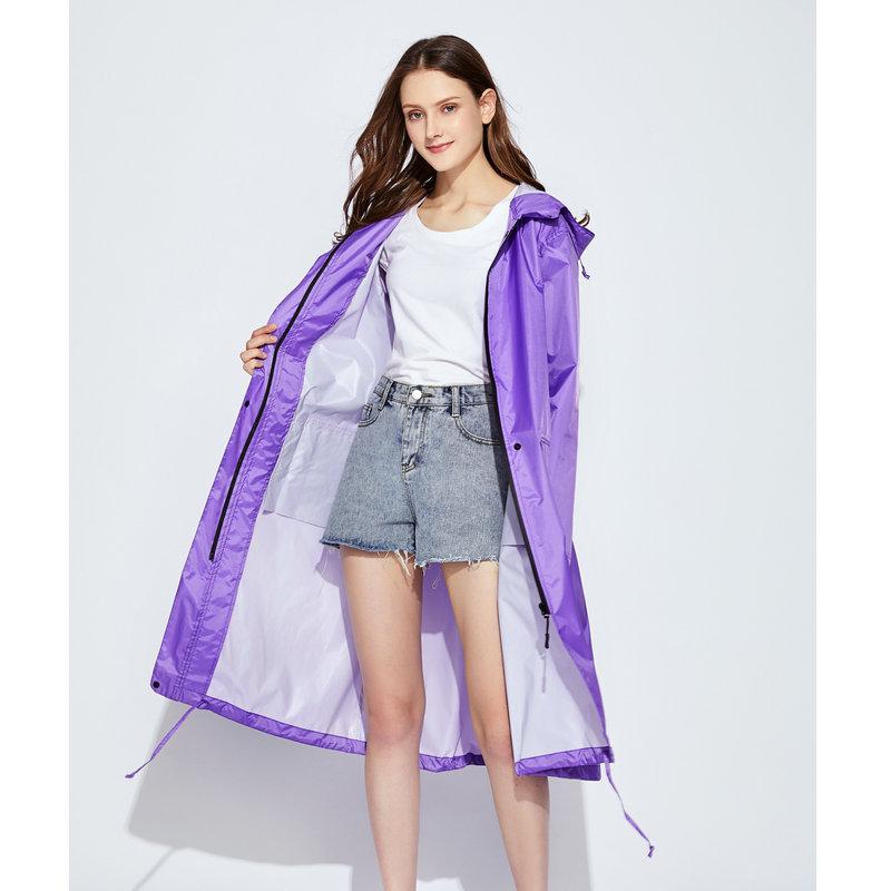 Japanese Style Lightweight Breathable Stormproof Raincoat Poncho for Export to Japan and Korea