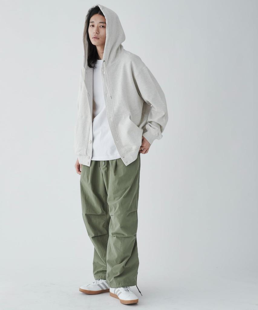 WEGO Hooded Sweatshirt Solid Size L Men's Cardigan, Unisex, Simple, Color, Loungewear, Gift, Spring, Summer, Autumn, Winter, Gray,