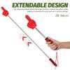 GANAZONO Extendable Pointer Adjustable from 35cm to with Soft for Classroom and Presentation Stick, 55cm, Handle, Use.