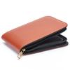 Lanxivi Fountain Pen Rollerball Coffee PU Leather Case for 12 Pens
