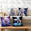 Anime FFrieren Beyond JJourneys End Pillow Case Cushion Cover Throw Pillow Case For Car Sofa