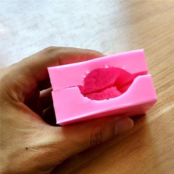 3D Swan Shaped Chocolate Mold Silicone Fondant Mould Cake Baking Tool Pink