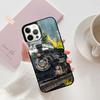 Vintage Steam Train Railway Phone Case Back Cover for iPhone 17 Air 16 15 14 13 11 12 Pro Max Plus Shell Coque