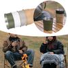 300ml Portable Camping Drink Cup Stackable Coffee Cup Tourist Tableware Outdoor Stainless Steel Tea Cup Picnics Utensils