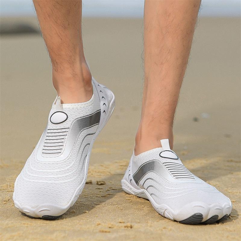 Quick Dry Men Barefoot Water Shoes Breathable Women Swimming Aqua Shoes Elastic Soft Sole Beach Water Shoes for Surfing Boating