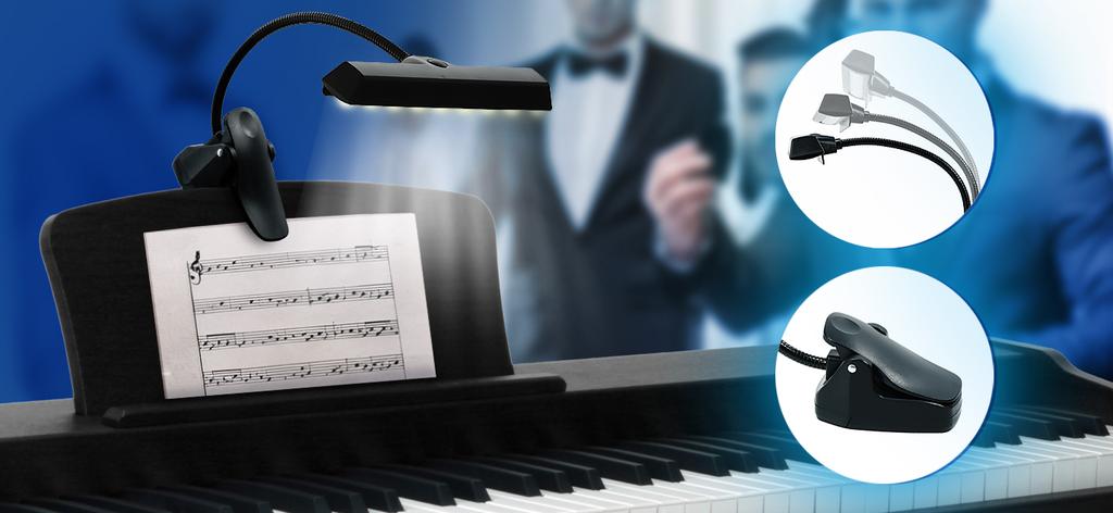 MusicMate MM-A85 PureLight LED Music Stand Light