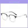 Retro Square Eyeglass Frame For Women With Blue Light Blocking Resin Material Stylish Design For Office Use