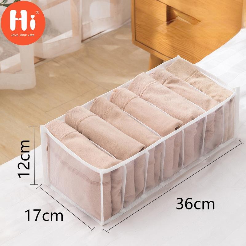 Folding Closet Organizer Panties and Socks Storage Boxes Wardrobe Clothes Underwear Organizer Drawers Clothes Separator