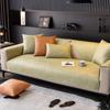 Polyester Cotton Sofa Cover for Living Room Leaf Edge Bohemian Universal Sofa Mat Embroidery Non-Slip Sofa Cover Home Cushion
