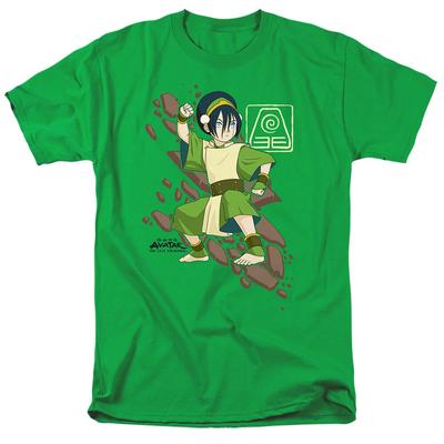 Avatar The Last Airbender "Toph Rock Slide" T-Shirt - To 4X