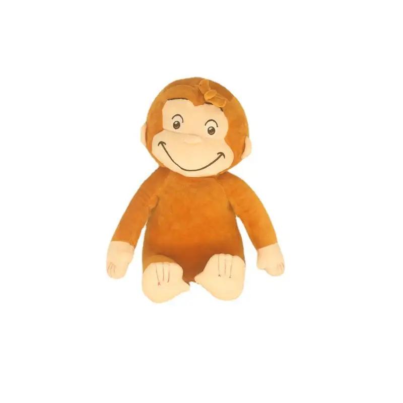 Curious Monkey George Monkey Cute Plush Toy Doll