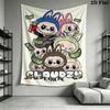 Whimsical Cartoon Monster Pattern Home Decor Tapestry, Wall Hanging, Decorative RV Wall Cloth.ZGT0914429
