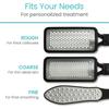 3pcs Foot Files, Feet Scraper for Dead Skin, Heel Grater, Callus Remover Scrubber Tool, Rasp for Cracked Heels - Stainless Steel Pedicure Filer For