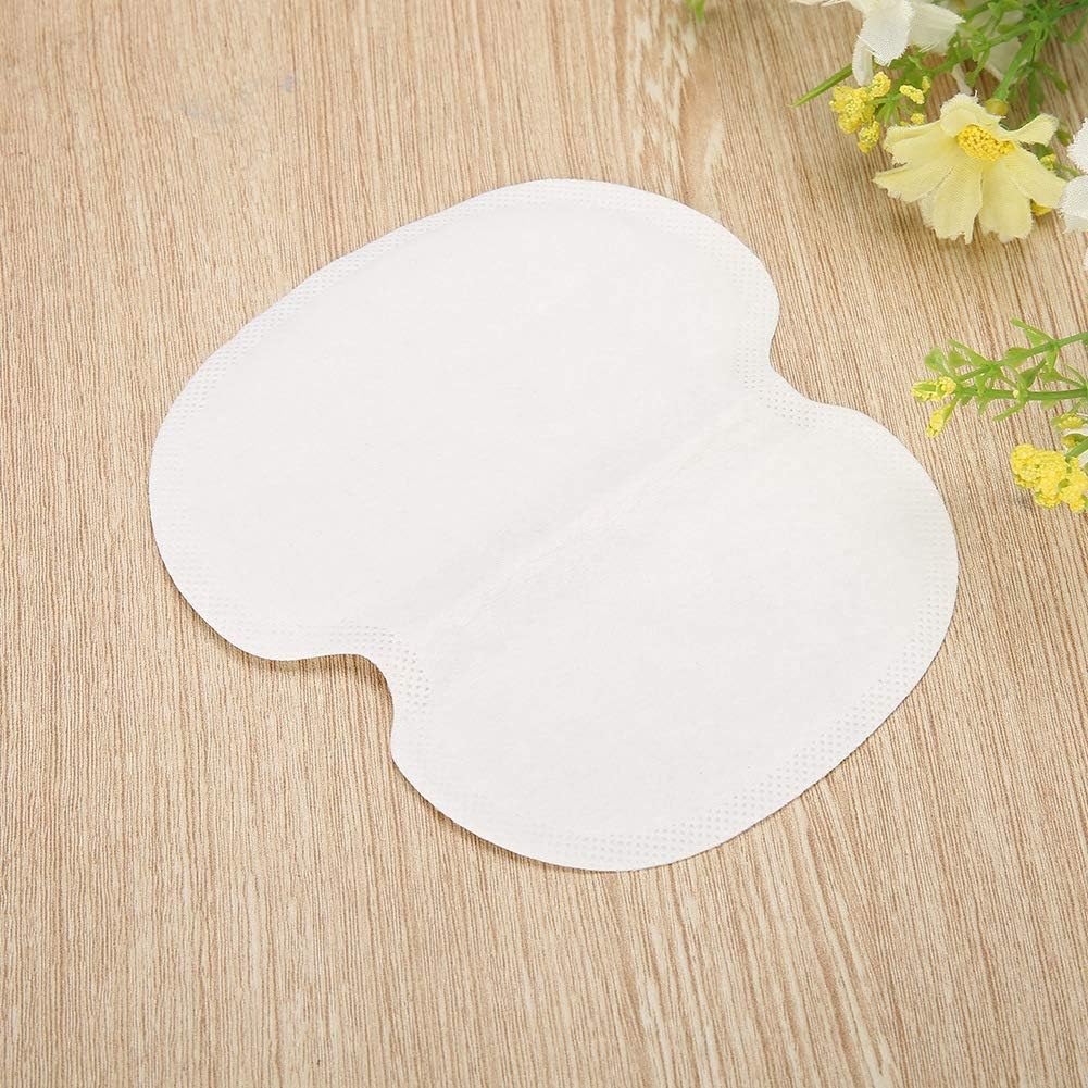 Sweat Pads for Under Breasts, Disposable Underarm Sweat Absorbent Pads Unisex Cotton Armpit Sweat Guard (20PCS)