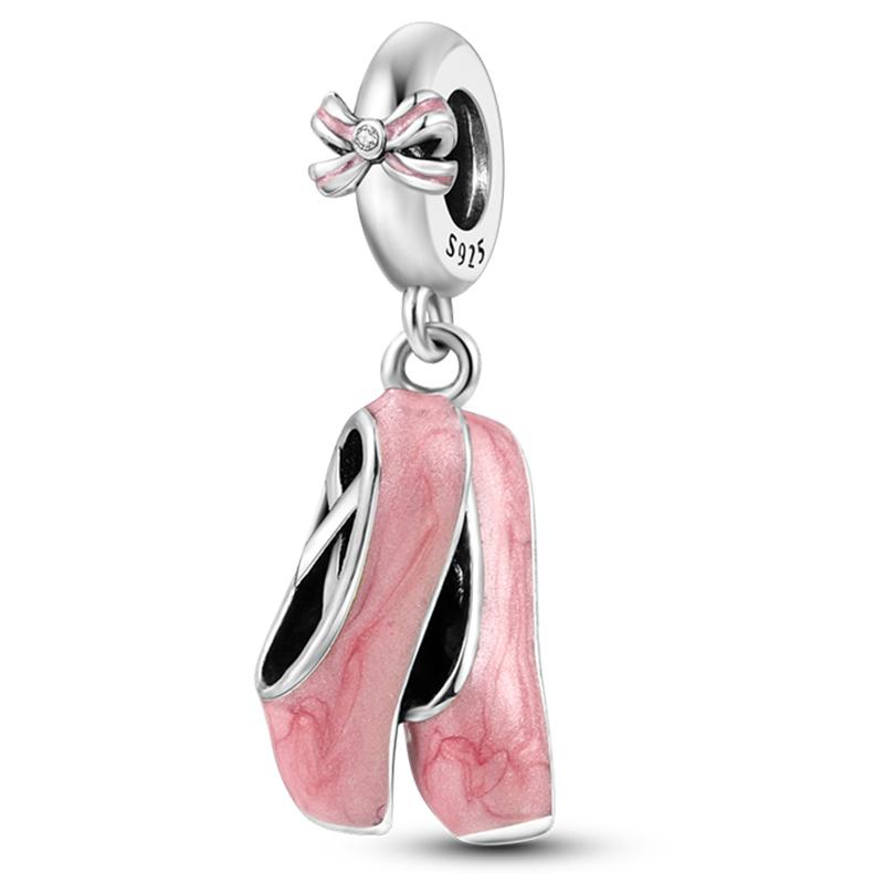 Charms Beads Copper Pink Perfume Bottle Letter Luminous Firefly Tarot Card Beads Fit Diy Bracelets Jewelry