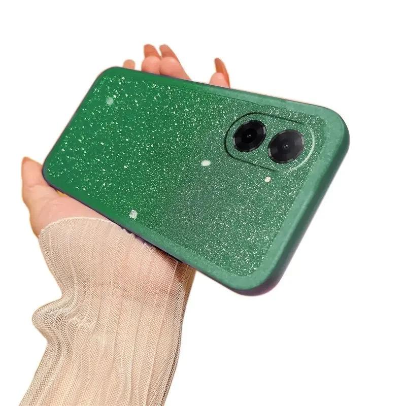 

Для Xiaomi Redmi A5 4G A 5 роскошный блестящий силиконовый чехол для телефона RedmiA5 Turbo 4 Pro POCO C71 F7 Ultra X7 защитная пленка для объектива камеры прозрачный бампер For Redmi A5 4G зелёный