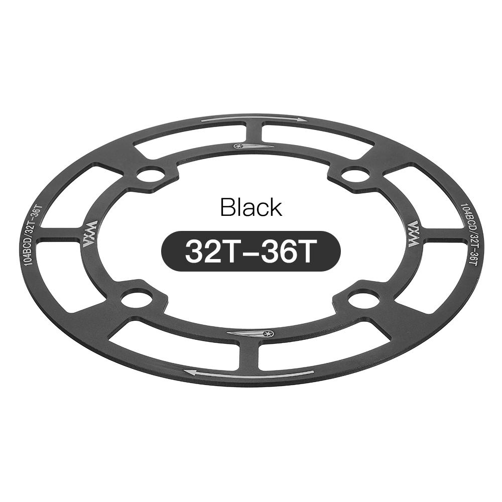 

VXM велосипед 104BCD 32/34/36/38/40/42T Защитное кольцо звездочки шатуна алюминиевое защитное кольцо для однодисковой велосипедной звездочки