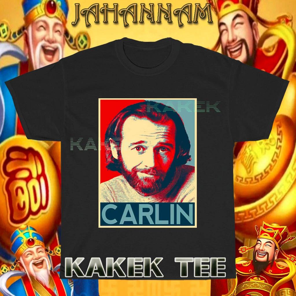 

New Shirt George Carlin Stand Up Comedian Funny Logo TEE T shirt Size S to 5XL L