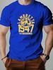 T-shirt da uomo in cotone LAMBRETTA Estiva Girocollo Manica Corta Grafica Traspirante Moda Casual T-shirt