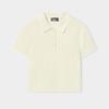 Women's Knitted Short Sleeve Polo Shirt