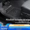 Mitsubishi Outlander 13-23 Floor Mats: Fully Enclosed TPE for 7-Seater and 5-Seater Models