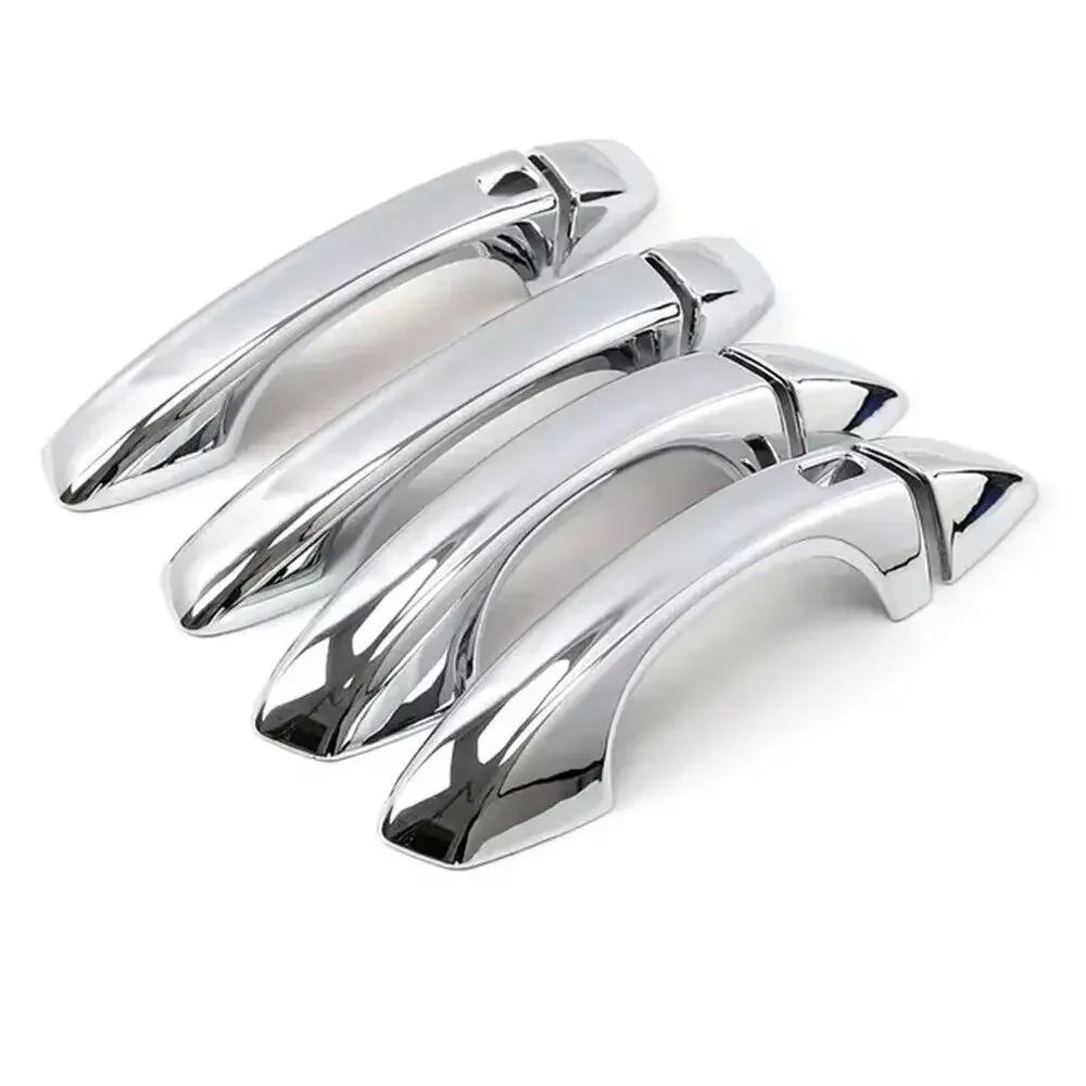 For VW Golf 7 MK7 MK7.5 2014- Car Smart Door Handle Cover Sticker Moulding Trim Exterior Protective Decor Accessories