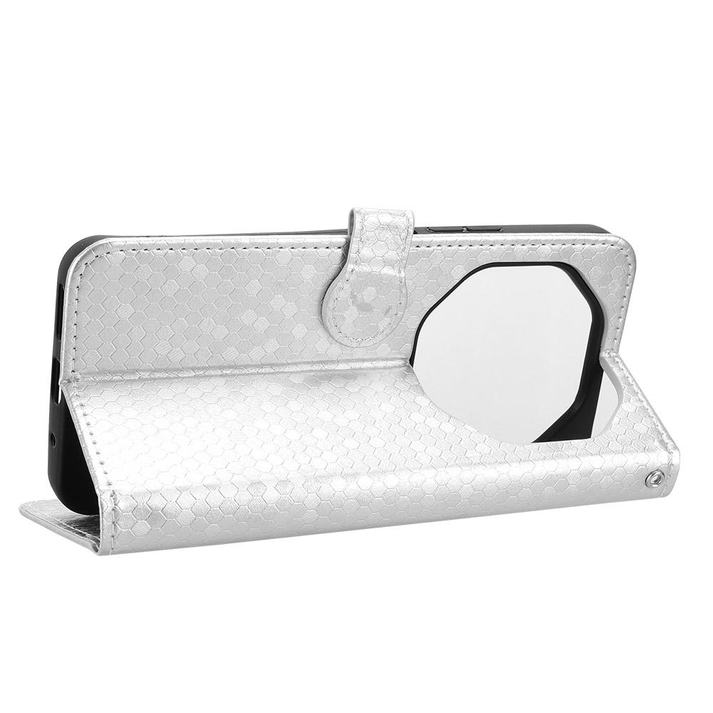 For Umidigi G100 Pro 4G/G100 5G Wallet Case Dot Pattern Imprint PU Leather Phone Cover with Wrist Strap