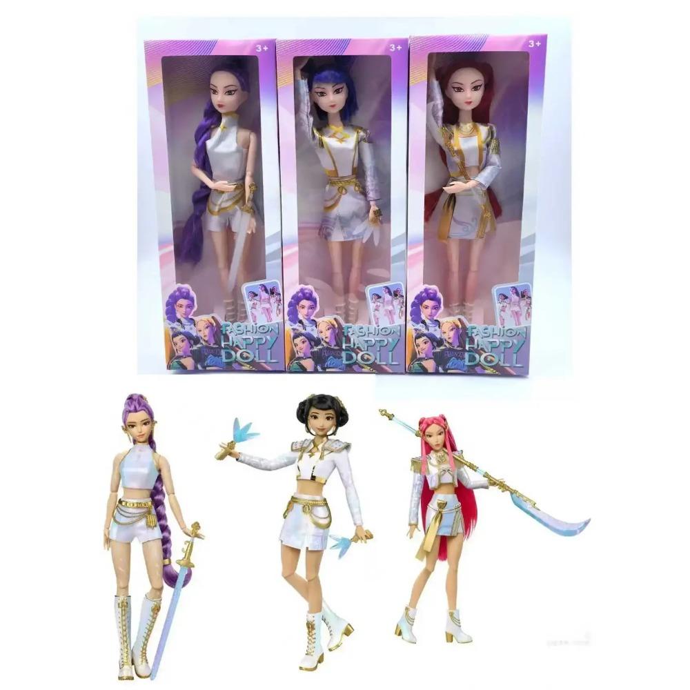 Anime KPop Dämonenjäger Puppe Vinylspielzeug Rumi Mira zoi Charakter Vinylmaske Figur Geburtstagsgeschenk Fanclub-Geschenke