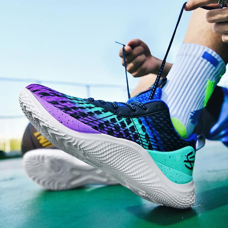 Sommer nye herresko Fritidssko Pustende Komfortabel løping Plus Size Basketball Sko Mote Par Sko